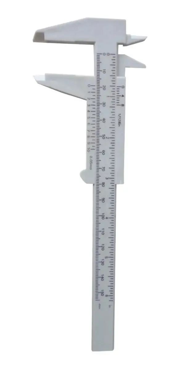 Paquimetro Cris Cosmeticos Branco G 15cm 1un