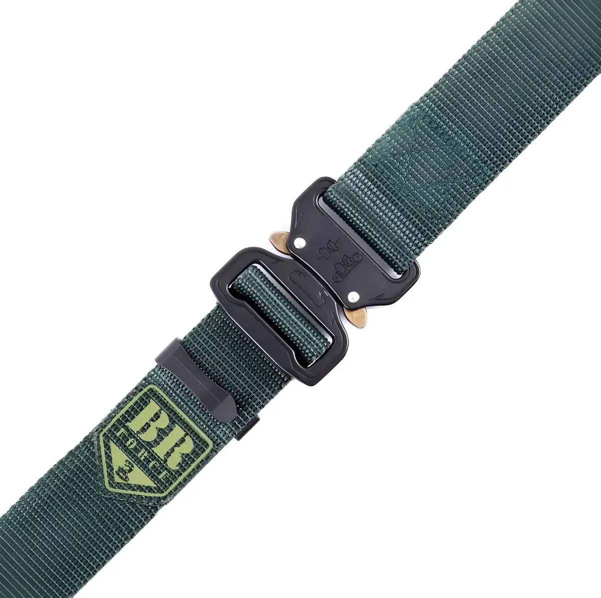 Cinto Tático Falcão Br Force Fivela Aviação Cor Verde Tamanho G