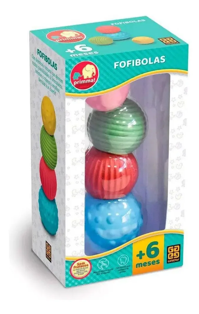 Brinquedo Educativo Fofibolas