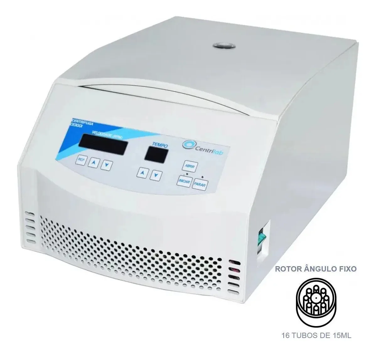 Centrífuga Até 4000 Rpm Rotor 16 Tubos De 15ml 110/220v
