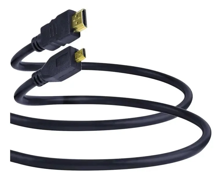 Cabo HDMI Vinik 2m Micro HDMI para HDMI 4K HDR Áudio 32 Canais