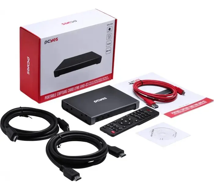 Placa De Captura Portatil Lynx Uhd-03 Dual - Pcyes