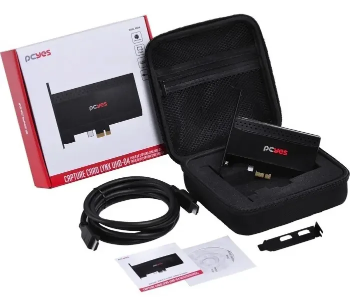 Placa De Captura Pcyes Lynx Pci-e - Uhd-04