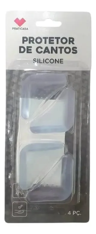 Protetor De Cantos Em Silicone 4 Pçs