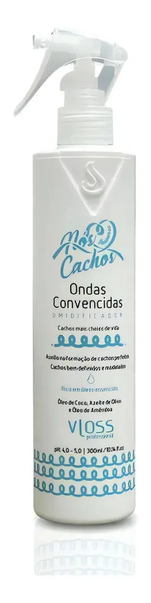 Umidificador Ondas Convencidas Vloss Cachos Modelados 300ml