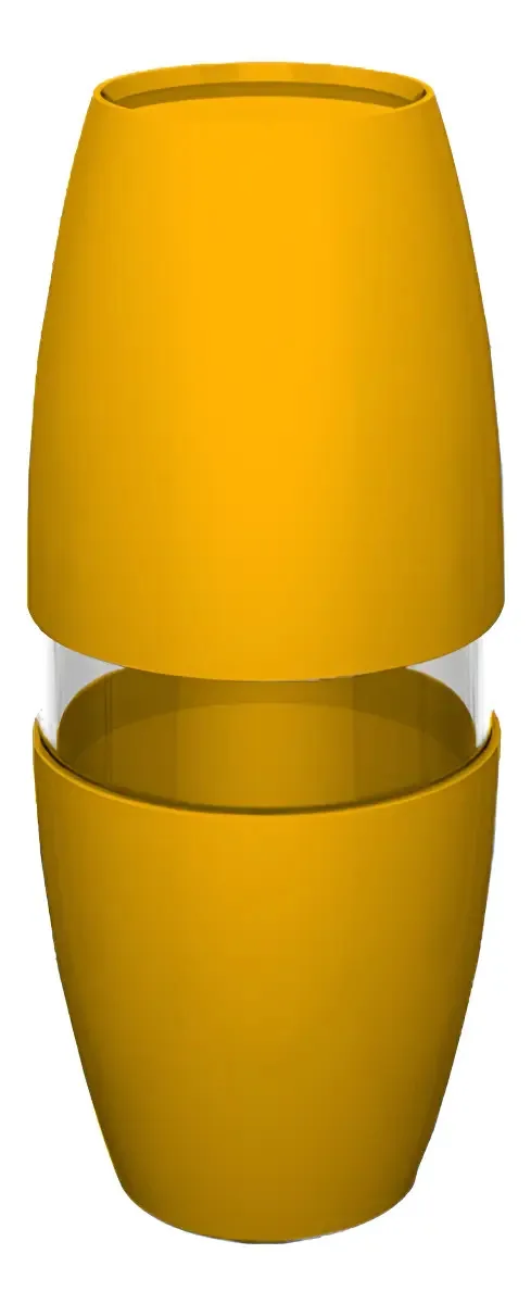 Porta Escovas Essence Amarelo Durín