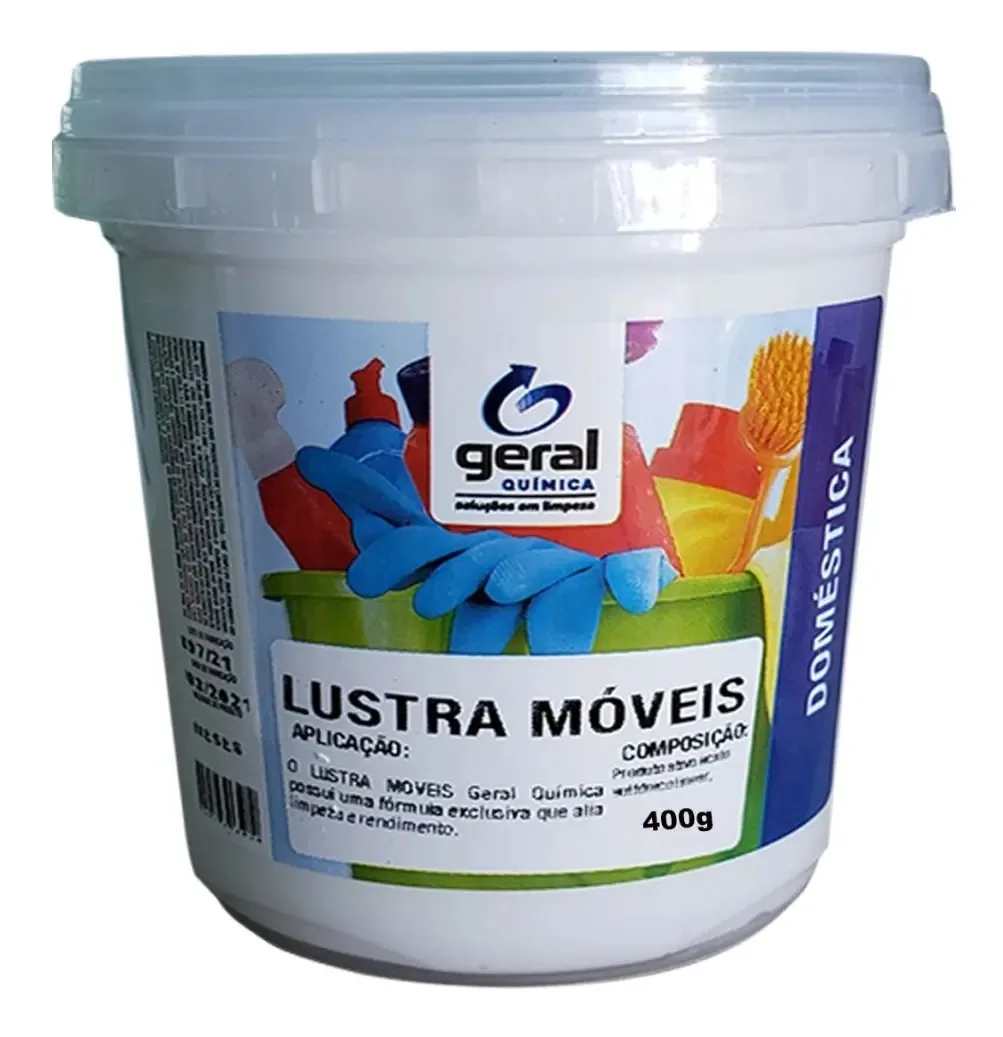 Lustra Moveis Superfícies 400g Cheiro E Qualidade Incrível