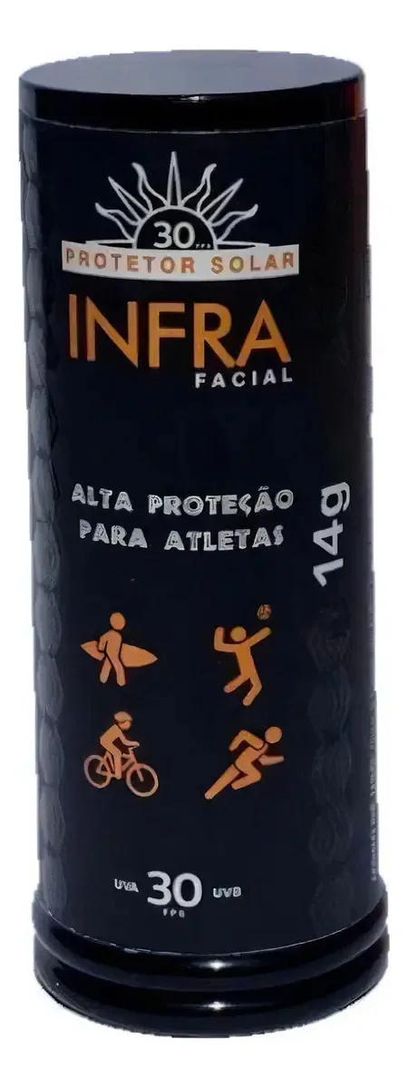 Protetor Facial Infra Fps 30 Bastão 14g