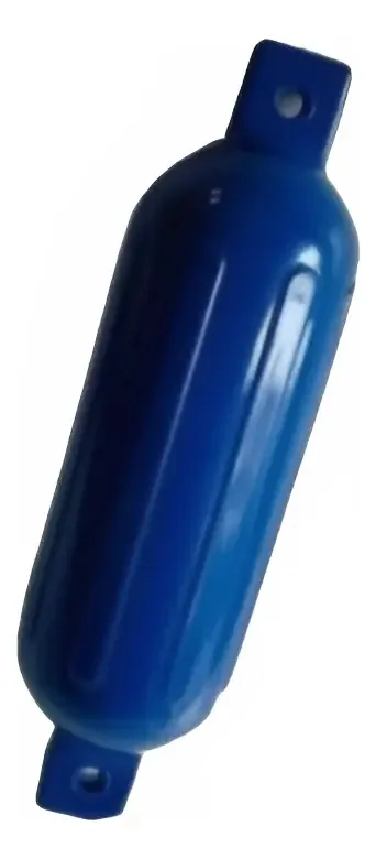Kit com 6 Defesas Náuticas Seaflo G5 de PVC Azul 21.25" x 67" para Barco