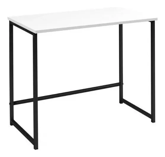Escrivaninha Home Daf Mobiliário Branco/preto Gj