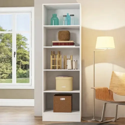 Estante Para Livros Tulipa Branco - Viero Móveis