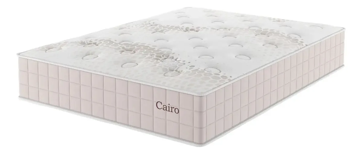Colchão Casal Mola Ensacada 30cmx188cmx138cm Cairo