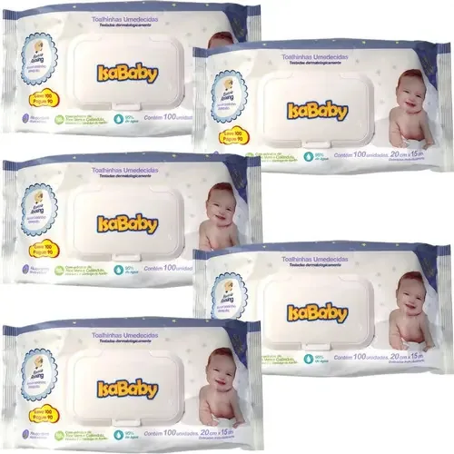 Toalhinhas Umedecidas Isababy Flip 100un