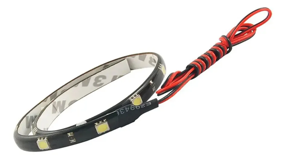 Fita Led Auto Smd(5050) Ip65 15 Led S Fita Com 30cm Branco