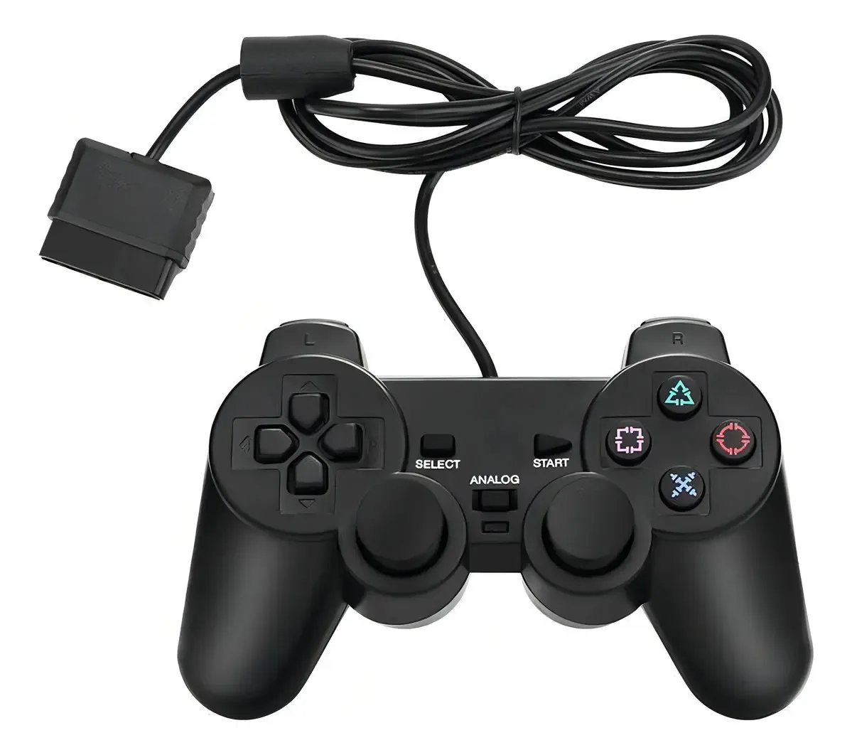 Manete Controle Joystick Para Ps2 Playstation 2 Analógico AQ Shopping
