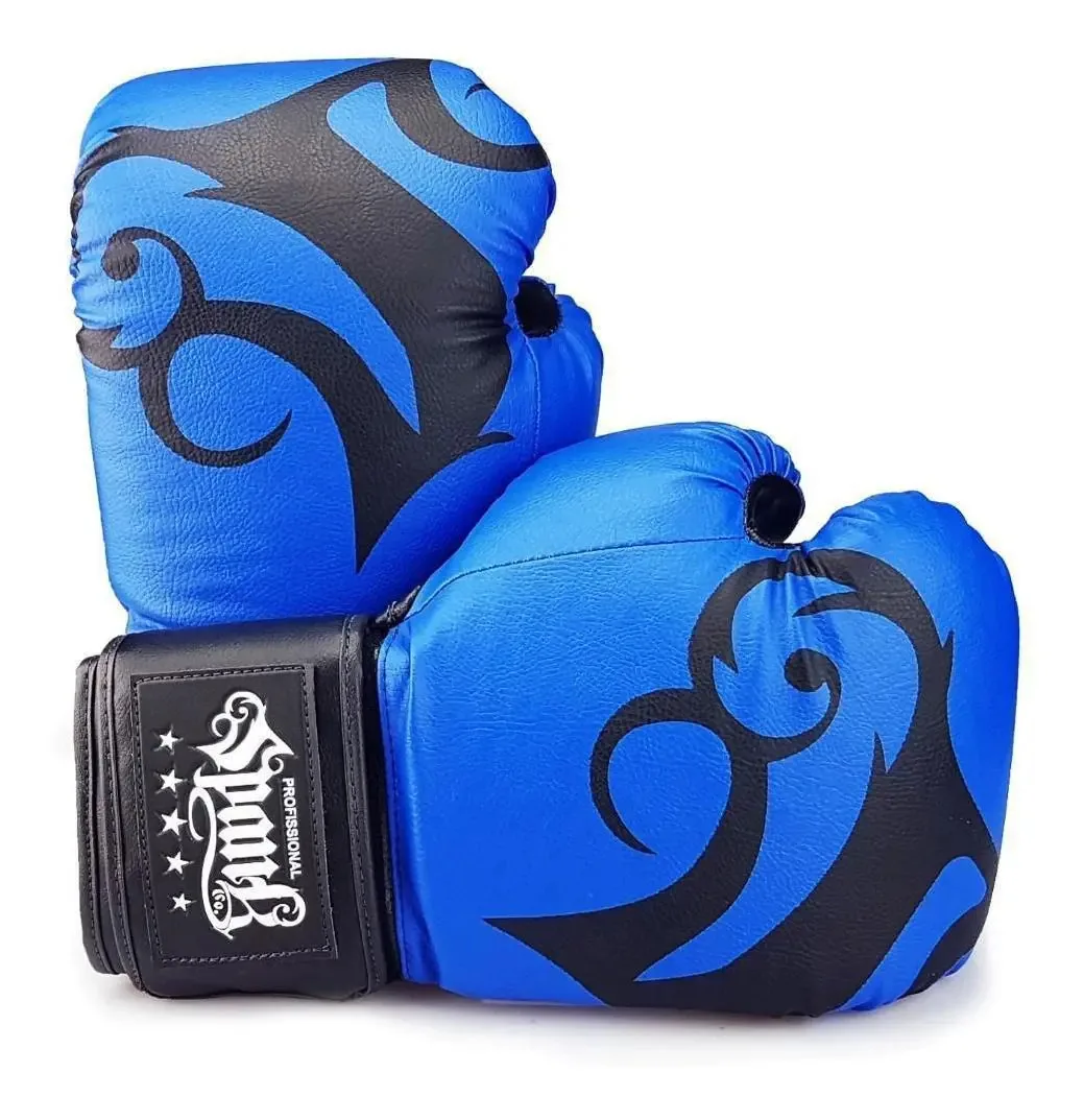 Luva De Boxe E Muay Thai Spank - Azul - 12oz