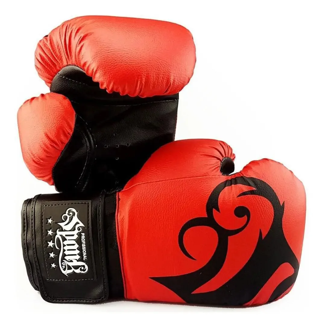 Luva De Boxe E Muay Thai Spank - Vermelho - 14oz