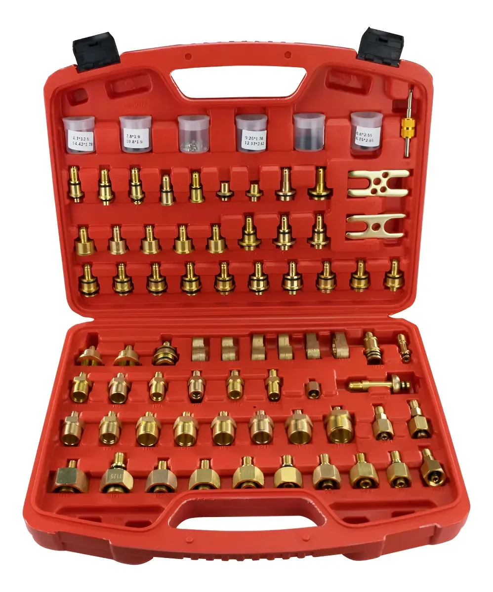 Kit Detector Vazamento Ar Condicionado Automotivo Friven Vermelho