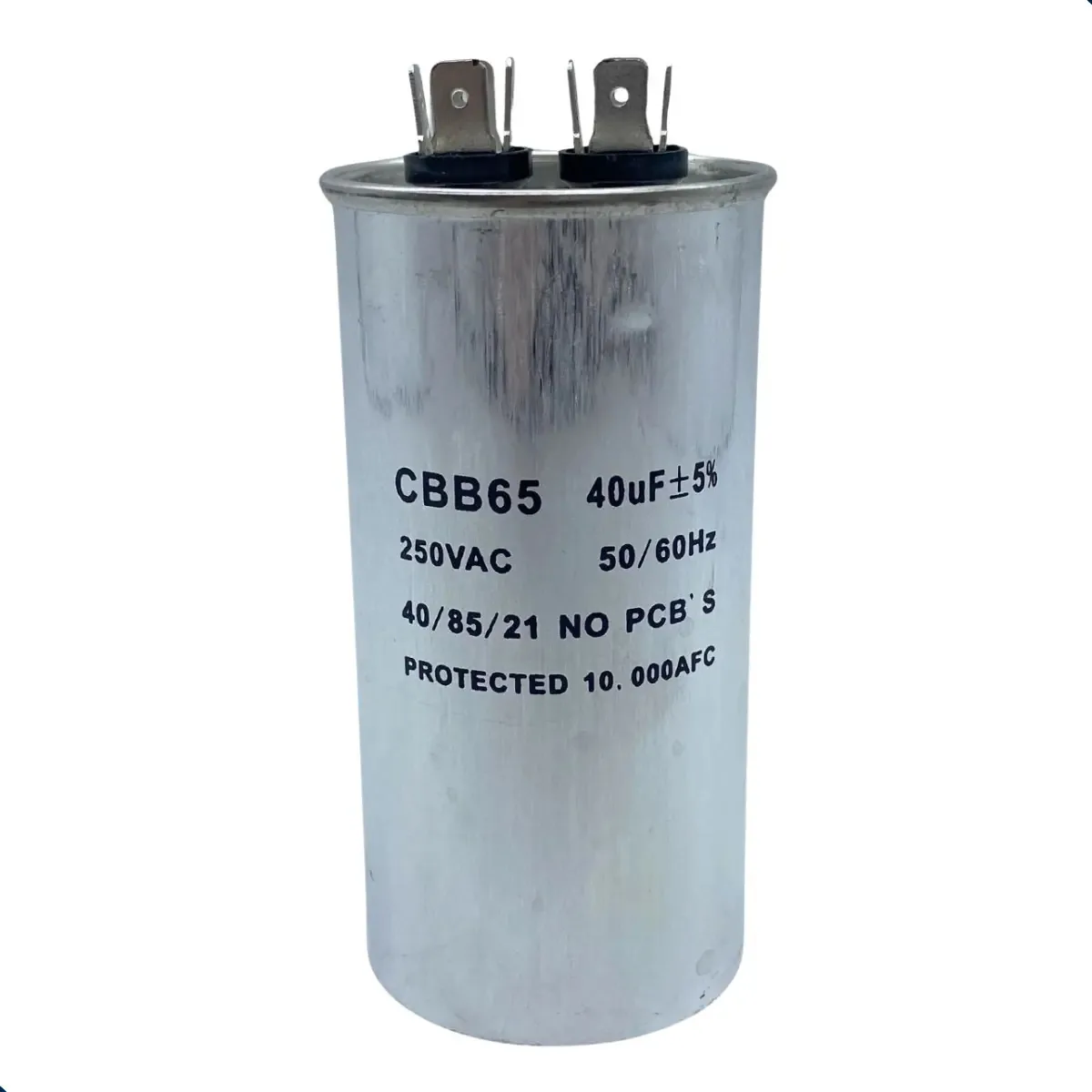 Capacitor Permanente 40uf 250v Cbb65 Friven