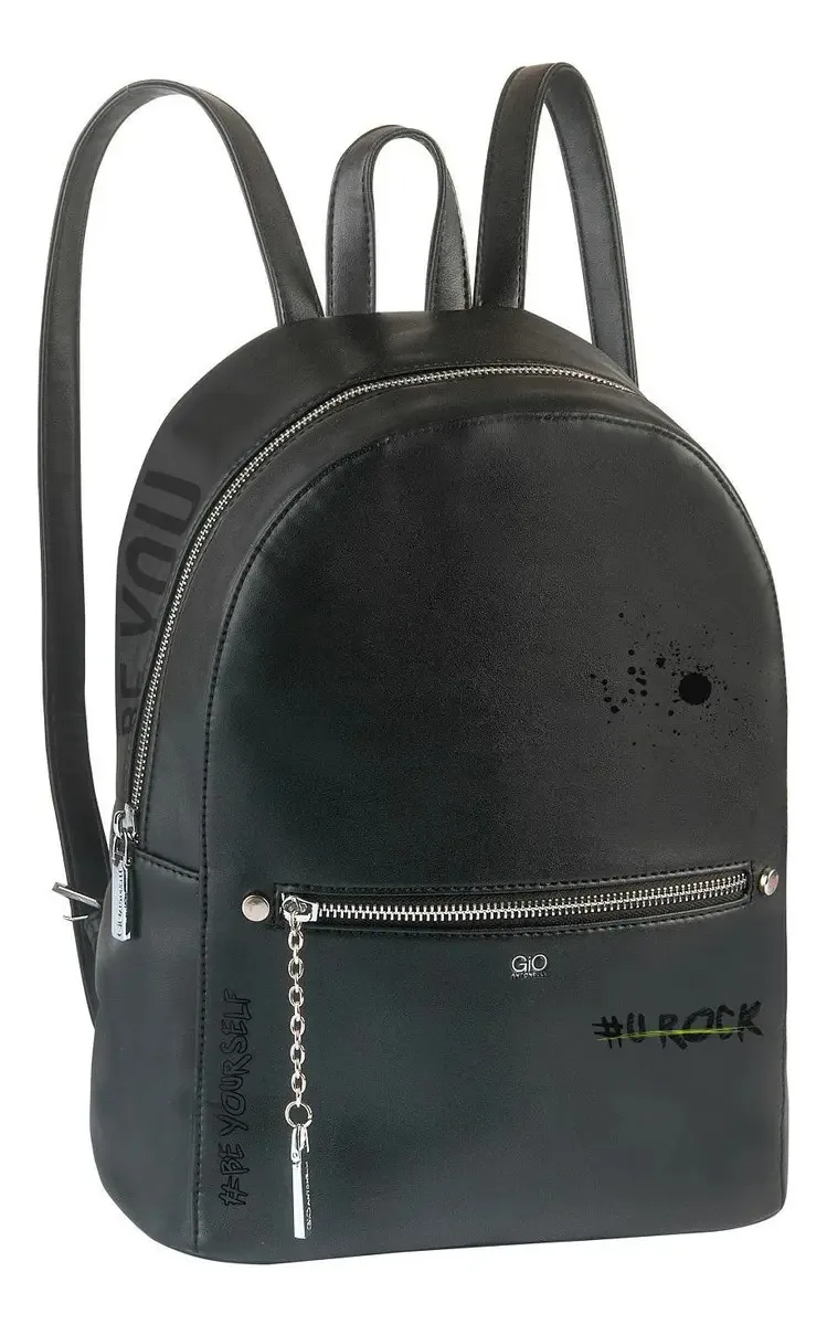 Mochila Grafitti Gio Antonelli Preta Gio7905pt