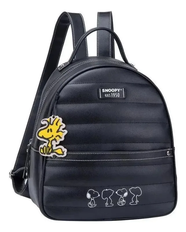 Mochila De Costas Feminina Casual Snoopy