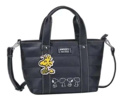 Bolsa De Ombro Feminina Totebag Média Snoopy