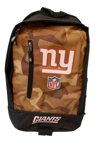 Mochila Costa Futebol Americano Giants Marrom Nfl Nfm1901300