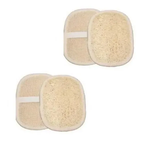 Bucha Para Banho Vegetal Isabrasil Oval (kit C/02 Un)
