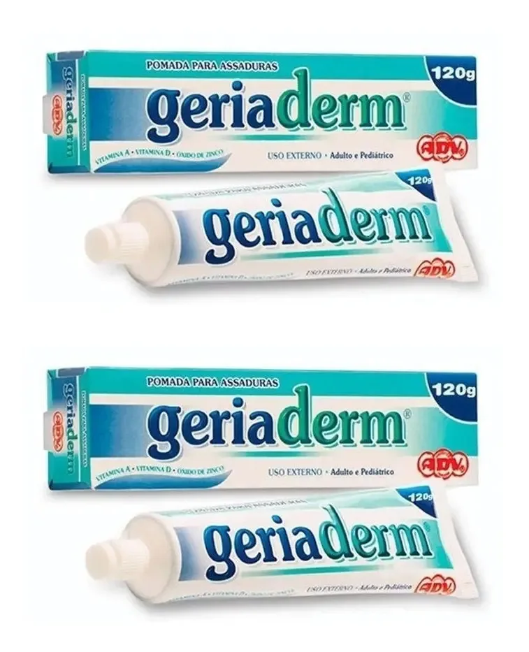 Pomada Adv Geriaderm 120 g pacote x 2