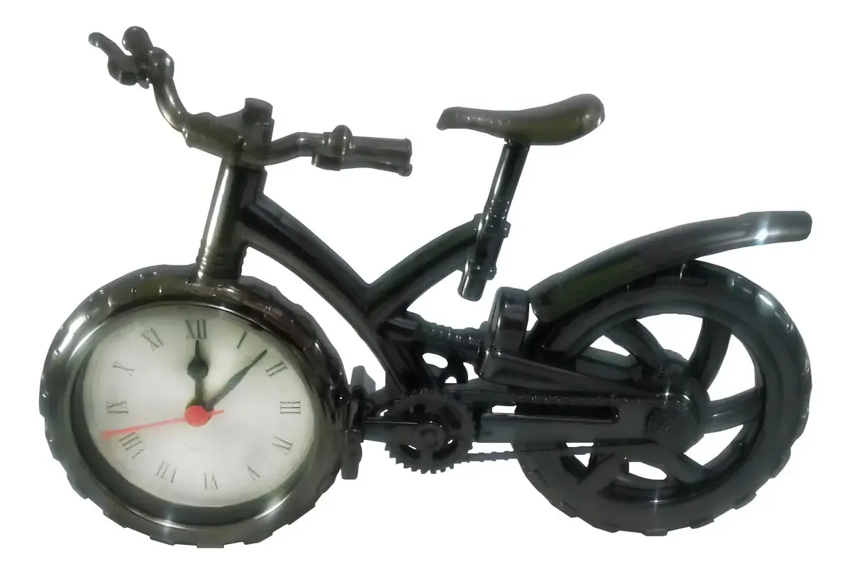 Relógio Despertador Modelo Bicicleta