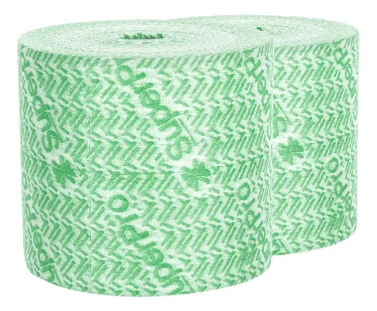 Kit 2 Pano Multiuso Perfex Picotado 400 Panos Resistente Cor Verde