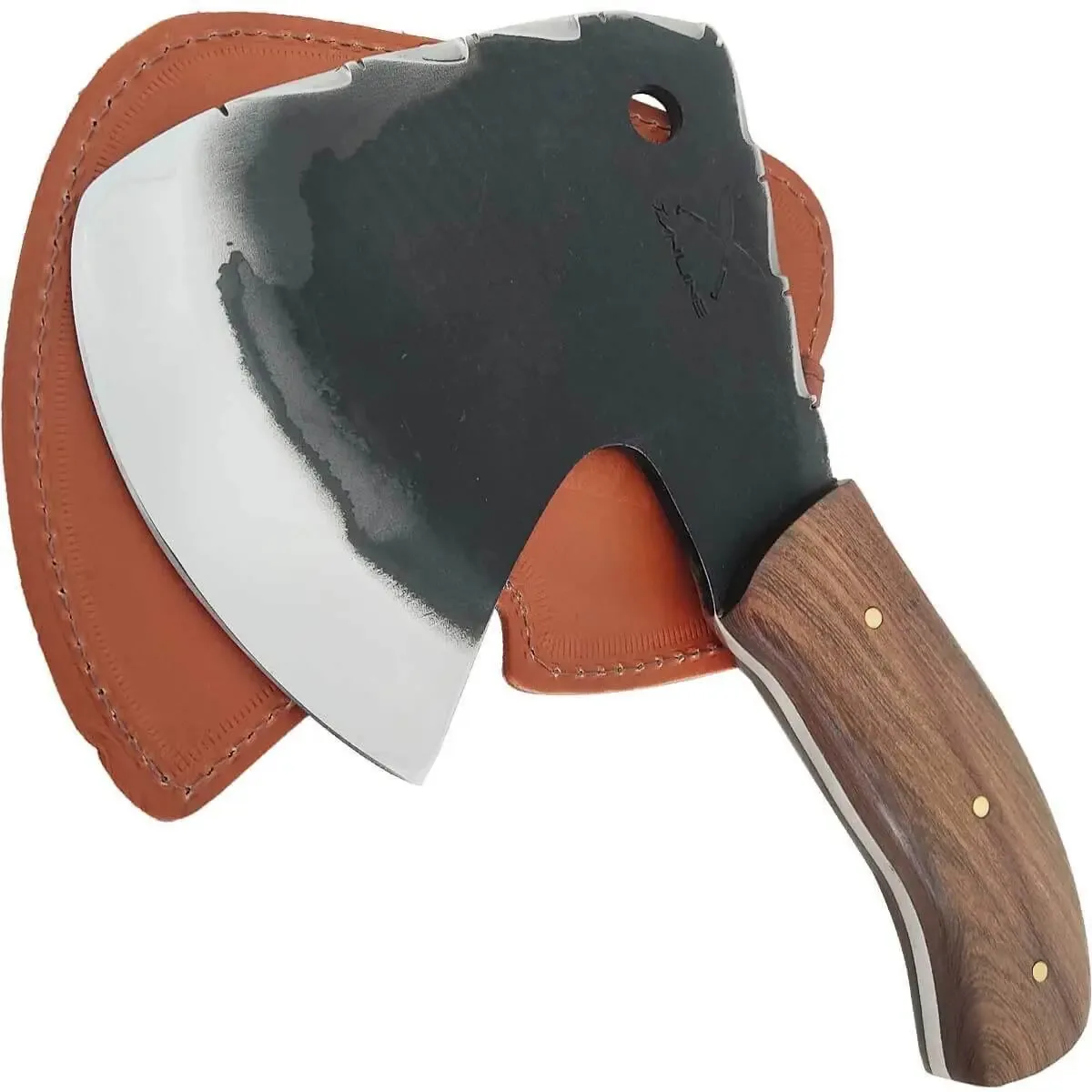 Machadinha Americana 5mm Cutelo Curvo Esportivo Camping Caça