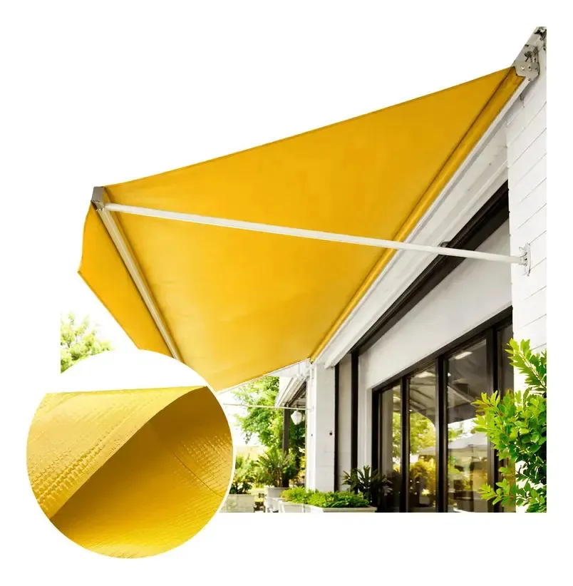 Lona Para Toldos Varandas Cortinas Coberturas Lona Df 4x4 M Cor Amarelo