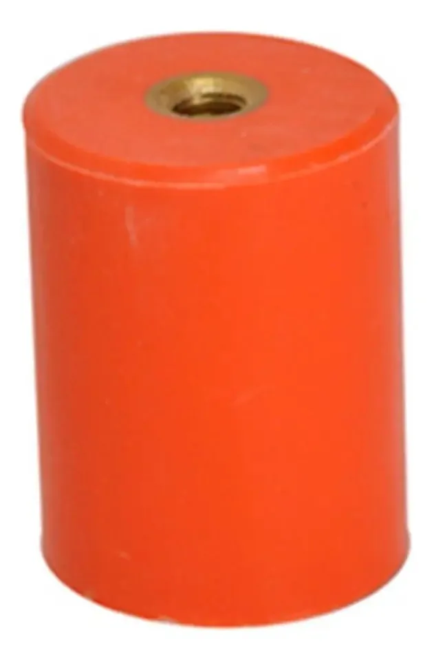 Kit c/ 10 Isoladores Paralelos Walplast 40 x 40 x 3/8" para Instalações Elétricas