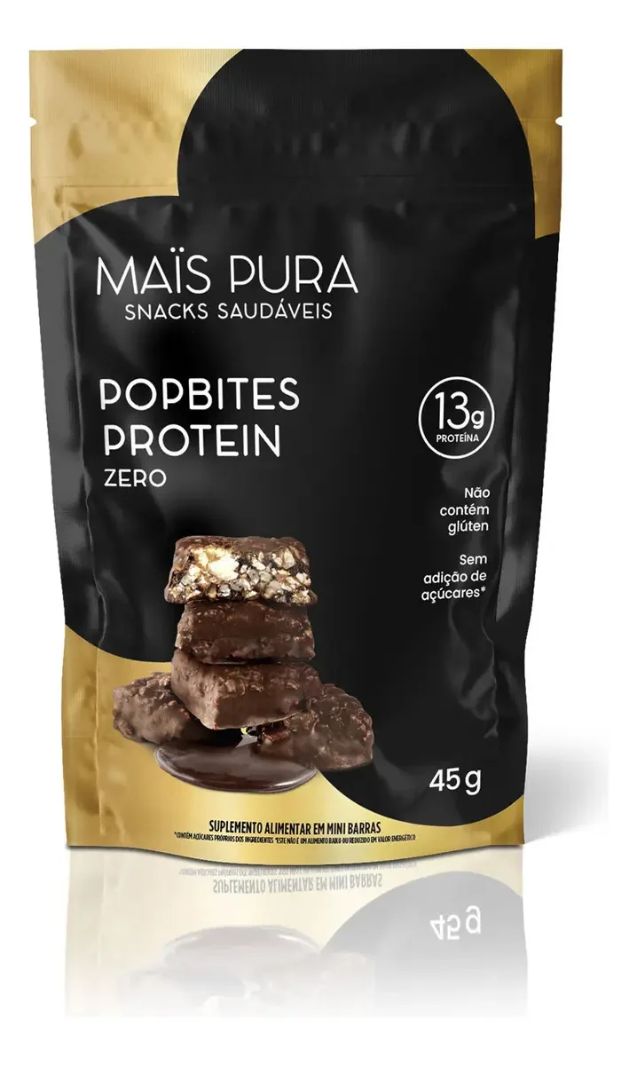 Popbites Mais Pura Protein Zero 45g