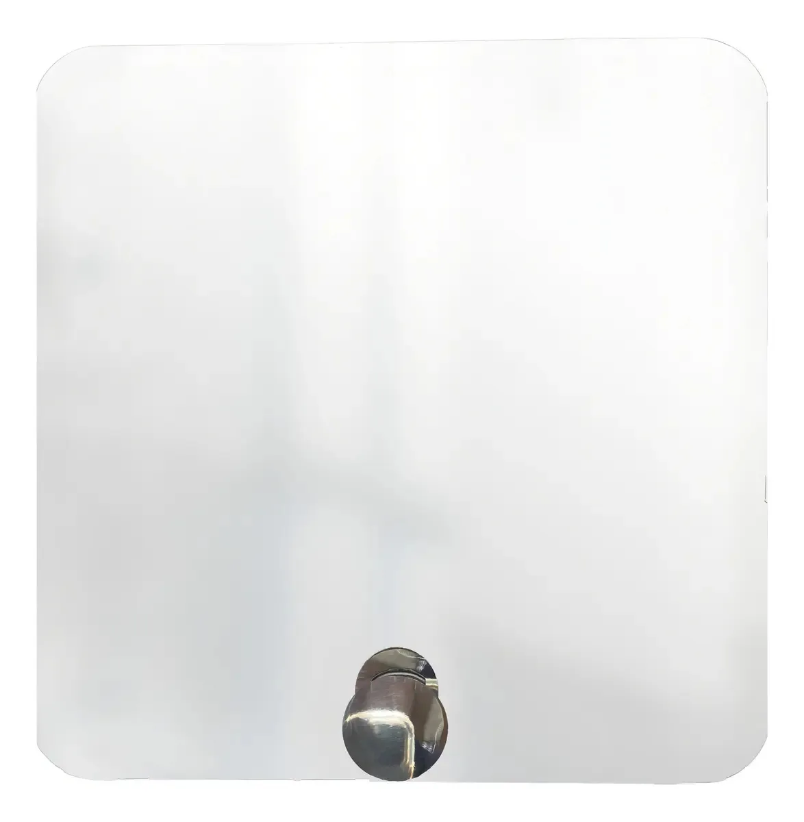 Espelho Funcional Hook Cromado 50x50 Cm Quadrado