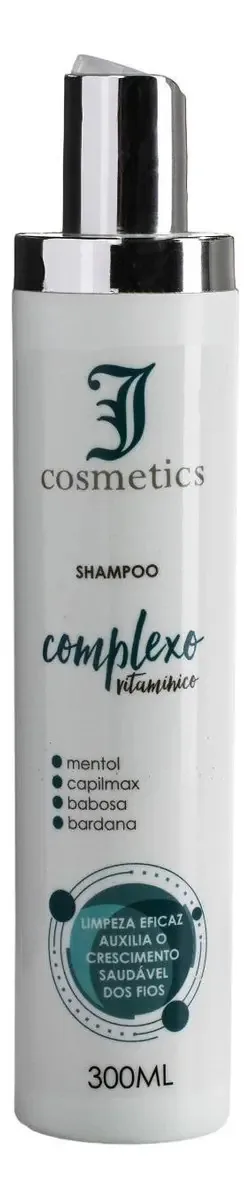 Shampoo Complexo Vitamínico Para Limpeza E Crescimento