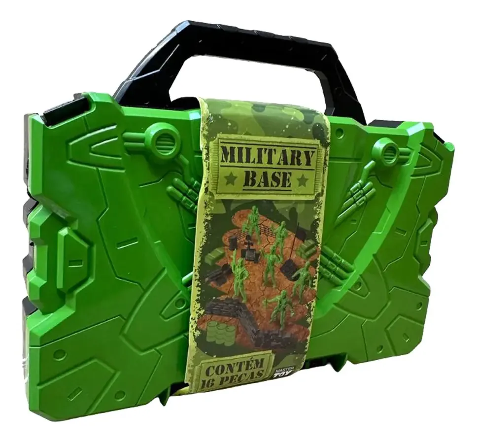 Maleta Colecao Exercito C/16pcs