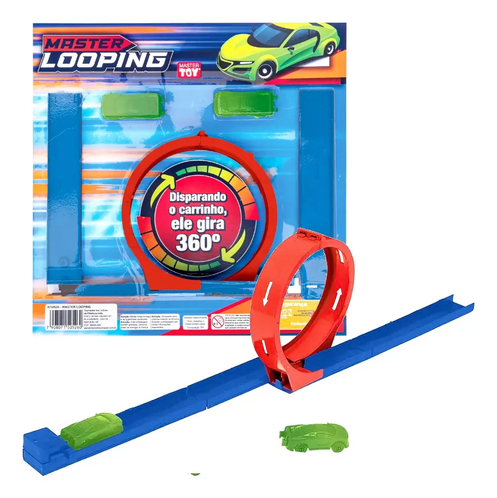 Pistas Hot Lança Carrinhos Gira 360º De Brinquedo Toy Master