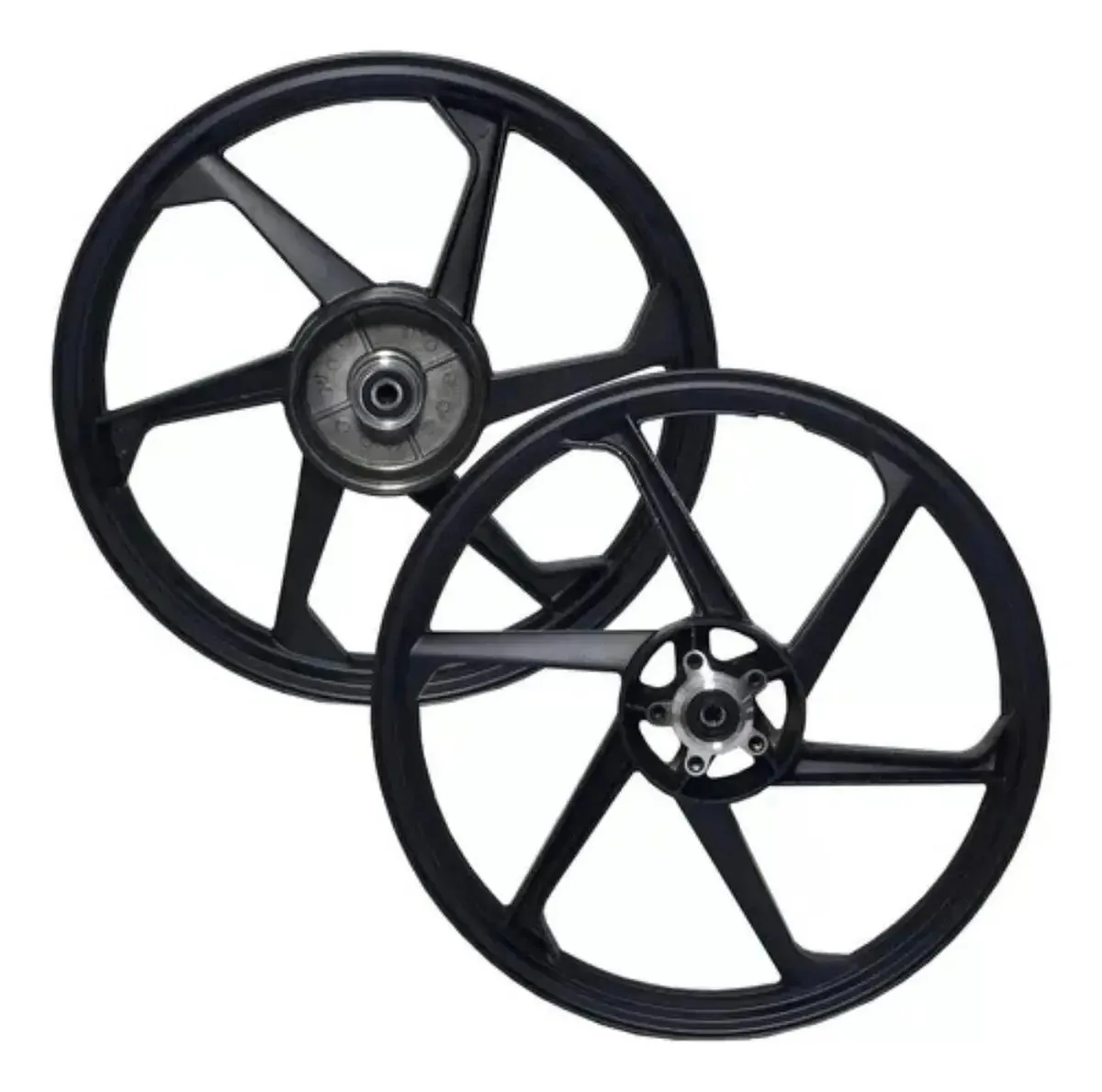 Par Rodas Liga Leve Smartfox 18" Freio Disco Honda CG150 Fan Titan