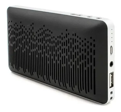Speaker Power Bank Loft M60 Pr Cor Preto