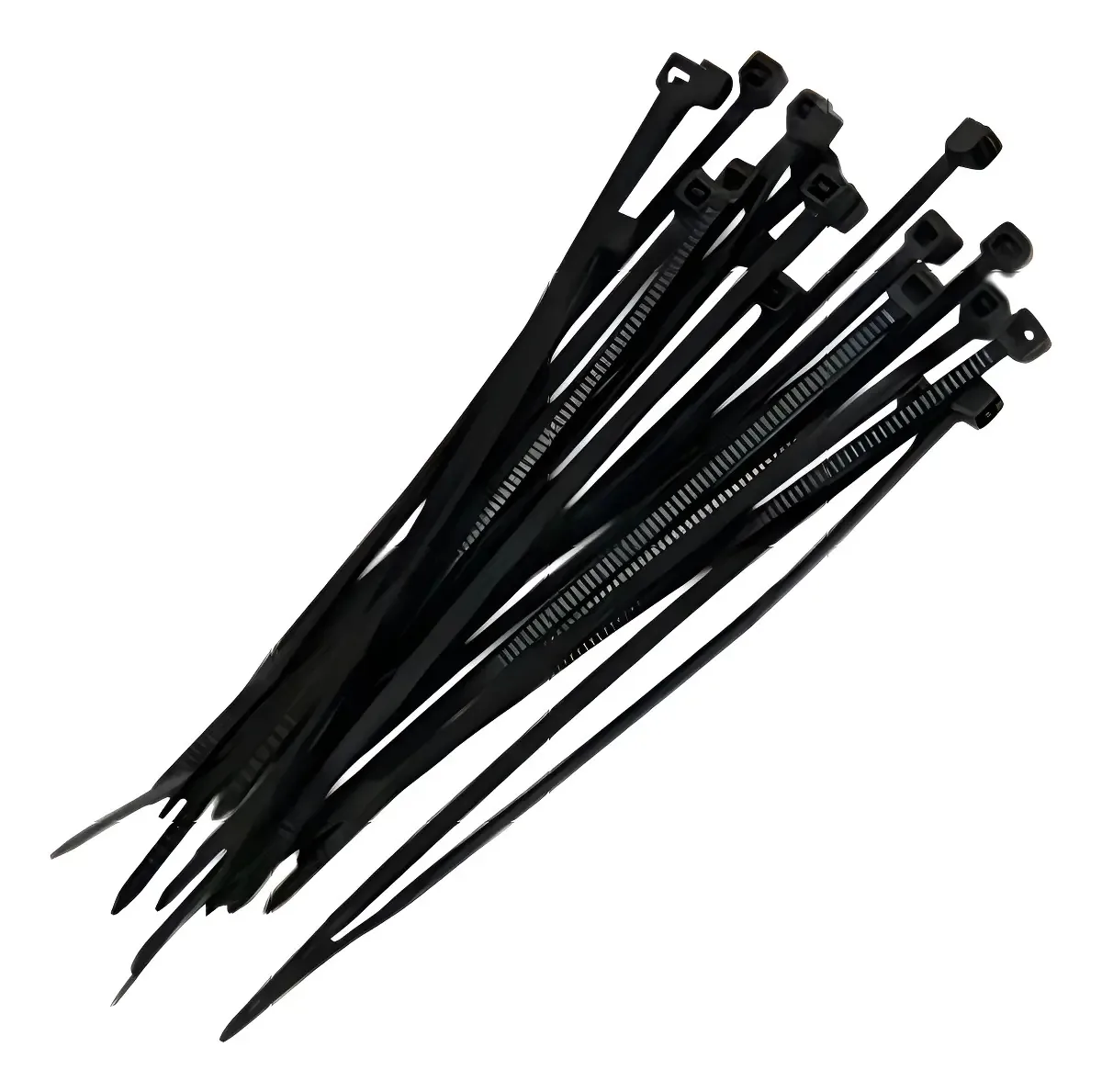 Kit Abraçadeira de Nylon Preta Canoas Ferramentas, 15 cm x 2.5 mm