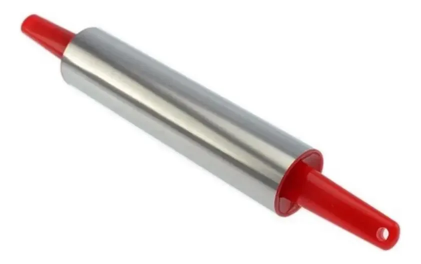 Rolo P.massa Inox C.cabo De Plastico 34cm 193914 Rio Tijucas