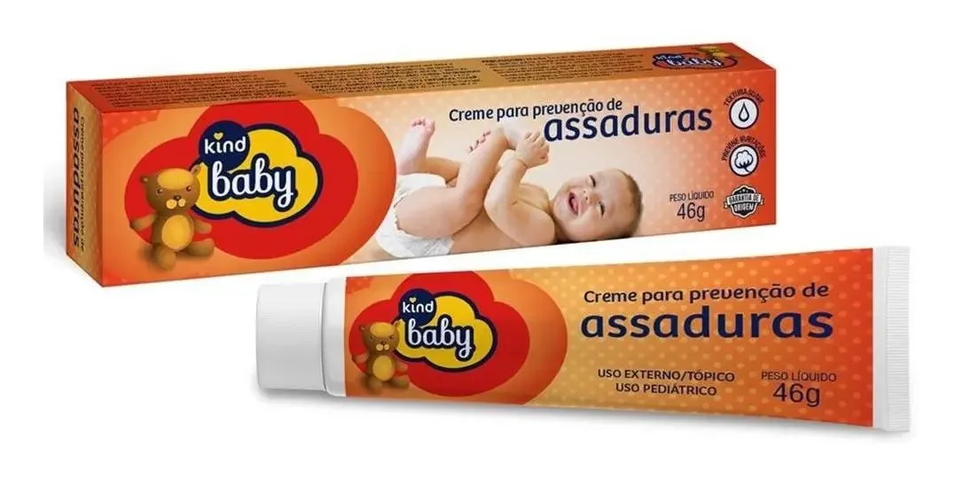Creme Para Prevenção De Assaduras Kind Baby 46g