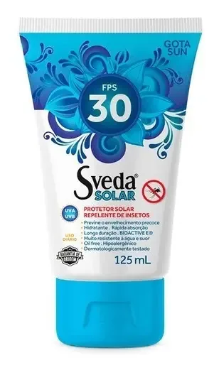 Sveda Solar Fps30 Ação Repelente C/125ml