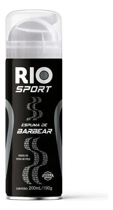 Espuma De Barbear Rio Sport 200ml