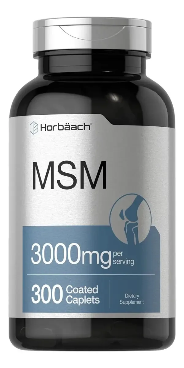 Suplemento Horbach em comprimidos Suplementos MSM x 1g