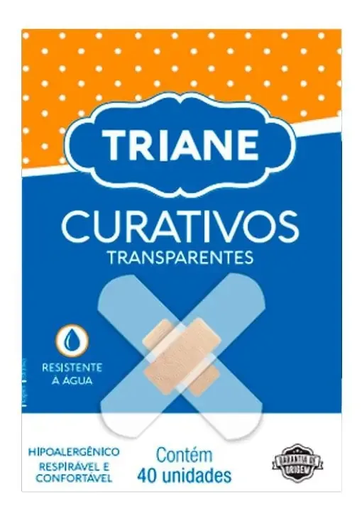 Curativos Transparentes Triane 40 Unidades
