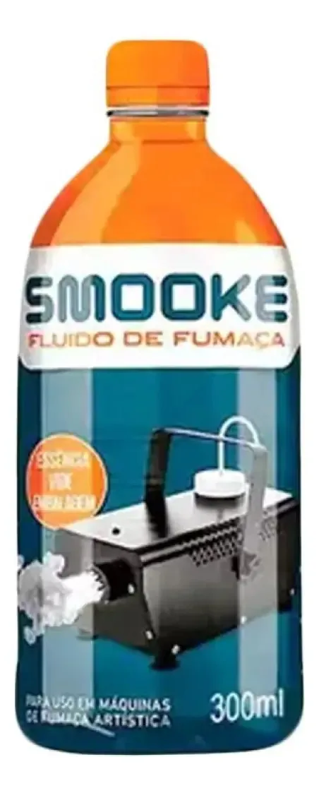 Refil Líquido Para Máquina De Fumaça W100 Wow Toys 300ml