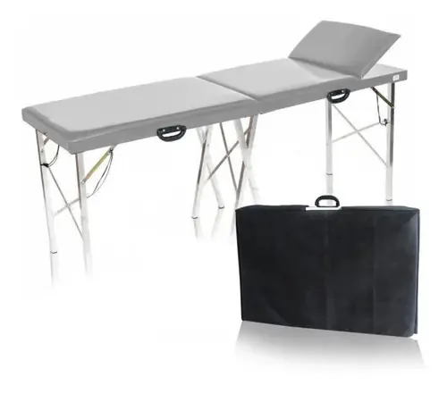 Maca Dobrável Reclinável Sf03 170 Kg Cor Cinza